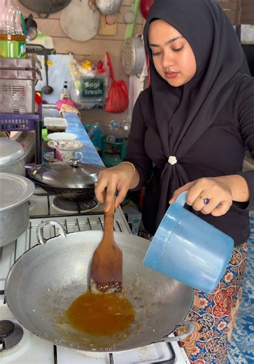 Puding caramel untuk berbuka day-3 | pudding