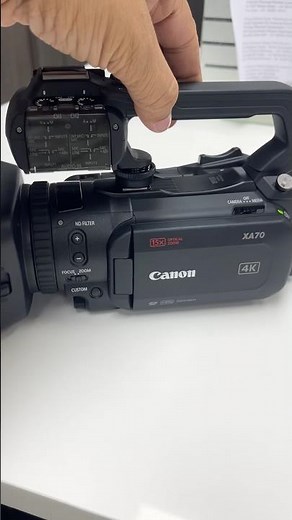 Canon XA 70 New camcorder best for Event and News cover