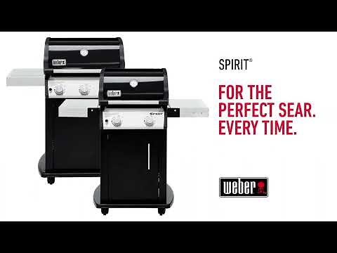 Weber Spirit Series: Spirit E-215 & E-315 Gas Grill Black | MeatKing.hk
