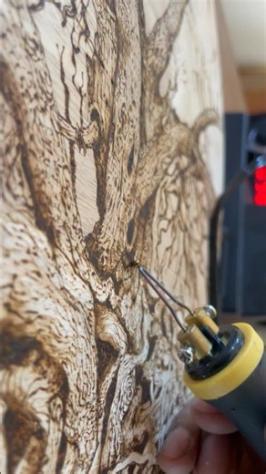 Pyrography art