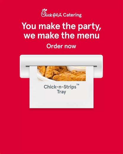 Serve guests the perfect party spread. Order Chick-fil-A Catering for pick-up or delivery. | Chick-fil-A