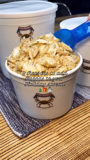Pappas Seafood Company on Instagram: "Lumps of Coal ❌🫩👎🏼 | Lumps of Crab ✅ 🎉😍 Just a reminder we’re on all delivery apps! (@toasttab @ubereats @grubhub @doordash) Enjoy this snowy day and get a warm, homemade meal delivered to your front door. Need gift ideas? We ship nationwide! Hosting a party? We do local catering! Looking for a quick bite while holiday shopping? We have an express carryout! If you’re in the USA, Pappas can make its way to you. Elevate your holiday season - order Pappas.