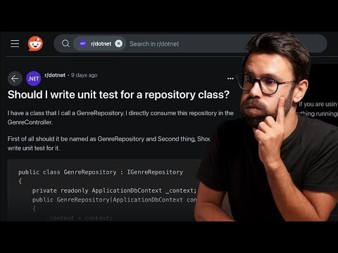 "Should I write Unit Test for a Repository class?"