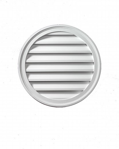 Round Louver | Fypon Decorative Millwork