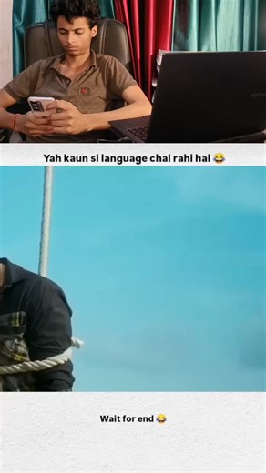 Harsh Kumar on Instagram: "😂😂😂😂 @hk_reaction_02 #reaction video # #real video # #unbleavable1🙆🏻‍♂️ # #comedy video # #thinking"