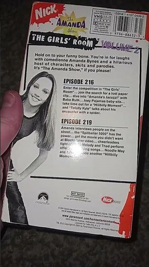 The Amanda Show: The Girls Room 2004 VHS Review