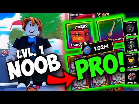 INSANE GRIND 1 MILLION & MAXING Progressions! Noob to Pro in Anime Eternal F2P Challenge - Day 31!