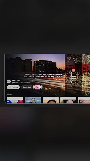 Missed a live news coverage? Get up to speed by joining ANC Prestige on YouTube through your smart TVs. #ANCPrestige | ABS-CBN News