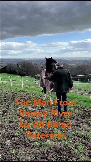 Is This The Best Ever Horse Poem ? The Man From Snowy River - Poetry Changes Lives