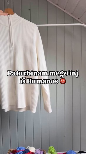 2.1K views · 91 reactions | Tai 1 ar 2?? 沈 #crochet #crafts #megztinis #handmade #upcycledfashion #sustainablefashion | Eglė Šilevaitė | Facebook