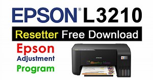 Epson L3210 Resetter Adjustment Program Free Download