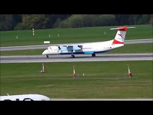 Takeoff Brussels Airlines operated by Tyrolean Airways @ Hamburg Airport