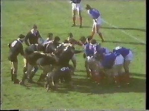 1987 Rugby World Cup Final - NZL v FRA