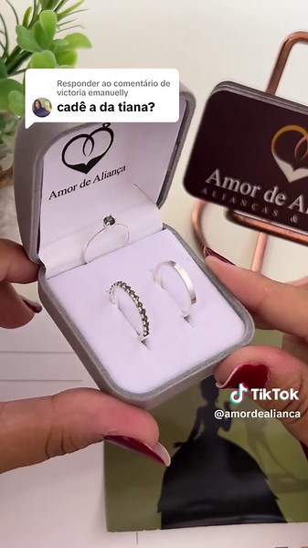 Aliança Inspirada na Princesa Tiana para Namorados