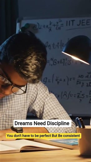 Dreams Need Discipline IITJEE#CBSE#motivation