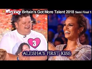 Alesha Dixon Reunited with Her First Kiss Britain's Got Talent 2018 Semi Final Grp 1 BGT S12E08