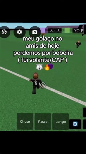 Função do volante no futebol e o meu golaço