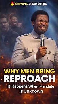 WHY MEN BRING REPROACH TO GOD | Know Your Mandate – Apostle Michael Orokpo