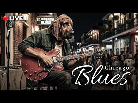 🔴 LIVE French Quarter Blues 🎸 Deep New Orleans Instrumental Blues | Blues Howlody
