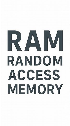 💻 What is RAM? | RAM Full Form | Random Access Memory Explained in Simple Words#BCA#computerhardware