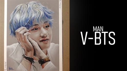 Create stunning V (BTS) fan art: Simple drawing techniques anyone can follow