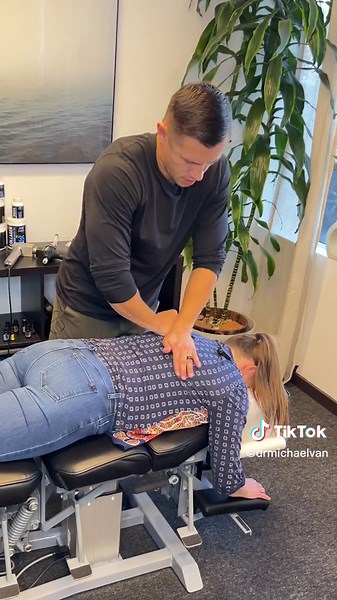 Chiropractic Friends: Back Adjustment and Y-Strap Session