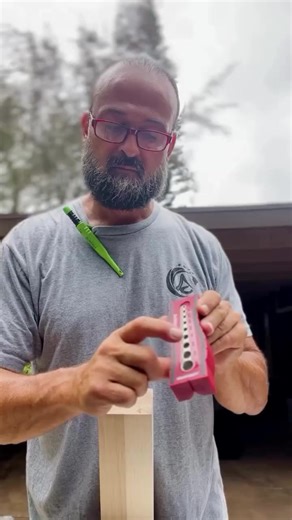 8.9K views · 37 reactions |  The key to straighter, stress-free holes @alohaconstruction used the DrillBlock+™ to nail a perfectly aligned hole for a staircase guiderail, thanks to precise steel bushings, centering lines, and a grippy V-groove for corners and edges. No wiggle, no wobble, just rock-solid support  | Milescraft Tools | Facebook