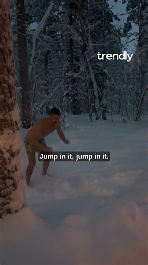 Hot Tub to Snow Jump… Instant Regret in Seconds!