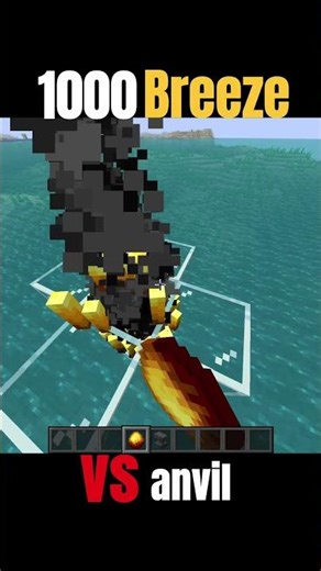 Breeze vs anvil#minecraft