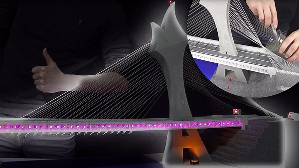 Stunning Concrete Bridge Model with Modern Design