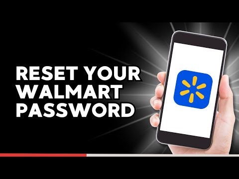 How to Reset your Walmart Password