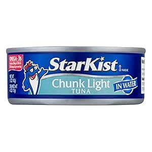 StarKist Chunk Light Tuna in Water, 12 - 5 oz Cans (Pack of 3) - 36 Total Cans