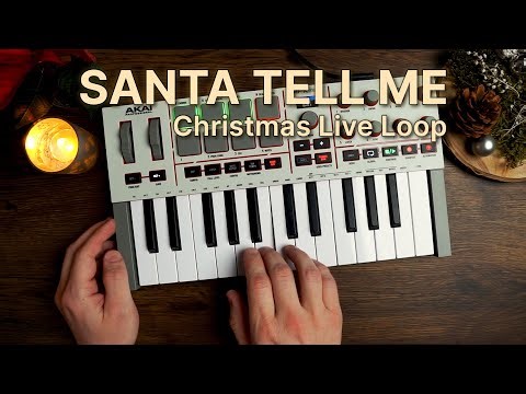 Santa Tell Me – Ariana Grande | Live Loop Performance