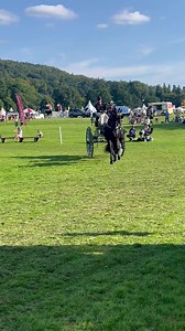 The Tom Ryder Memorial National Private Driving Champions 2023 Georgie Collinson with Brightside The Phantom Reserve Josie Randall with Leyeswick Farvie’s Boy Well done to all the finalists 👏🏻👏🏻 #britishdrivingsociety #ChatsworthCountryFair | British Driving Society