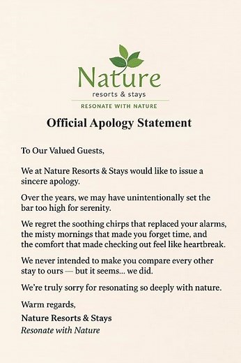 Sorry for making you fall in love… with nature all over again. 🌿