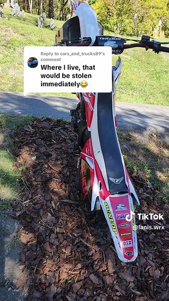 Dirt Bike Mailbox Stunt on Honda 250R | Alien Powersports