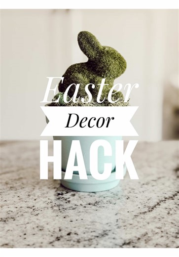 Stop scrolling, this might be the cutest DIY Easter decor idea you’ll see today. 🐰🌿 Looking for an easy, affordable Easter decor hack that looks high-end but takes minutes to make? This simple DIY Easter topiary is the perfect way to elevate your spring home decor without spending a fortune. All you need: • Faux moss • A cute pot or planter • A moss bunny That’s it. No complicated steps. No crafting skills required. Just an adorable DIY Easter decoration that looks straight out of a boutique. 