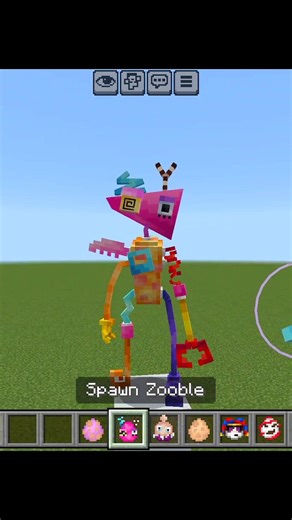 Amazing Digital Circus 🎪 Addon Minecraft PE #shorts #minecraft