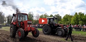 Ungarn 2022 Traktor Pulling mit MTZ 82 Traktoren -- Petya AgroTV