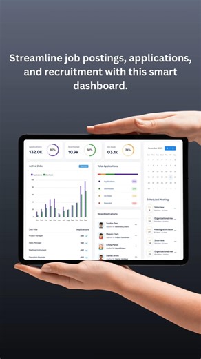 Job Application Admin Panel for Hiring & Recruitment Management