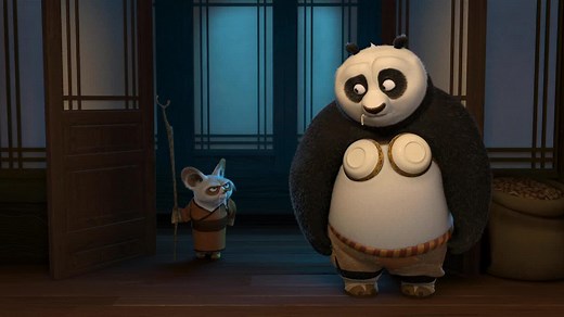 Watch 'Master! Shifu! Shifu, are you okay? Po. You're alive!... Or we're both dead. No, Master I...' | Kung Fu Panda Clip