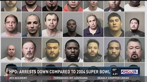 HPD: Super Bowl-related arrests down from 2004