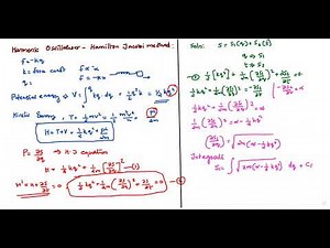 Harmonic Oscillator Hamilton Jacoby equation