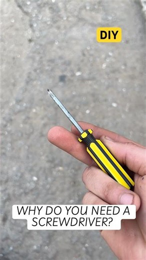 How do you use screwdrivers? #diy #restoration