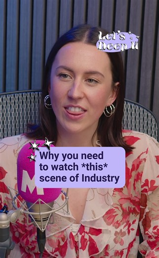 The best scene in Industry 🥹 On this episode of Let’s Deep It, @charlotteminter_ has a specific recommendation for @zachaniff: to watch the final scene of episode 7, season 4 of @HBO’s Industry. In the penultimate episode of the season, Harper and Yasmin finish the episode doing what they do best 🪩 #industry #harper #yasmin #hbo #bbc