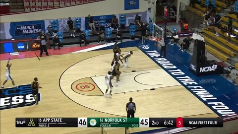 Deepest 3-pointers from the 2021 NCAA tournament
