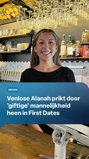 Een fragment uit 'First Dates' heeft in een korte tijd miljoenen views verzameld op social media. De Venlose Alanah schrok van de denkwijze van haar date Davey, die volgens haar meer respect voor vrouwen mag tonen | L1 Nieuws