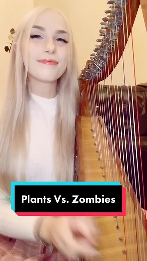 Plants Vs Zombies Harp Music - Flute Songs and Night Theme