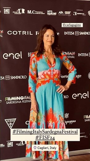 Carla Gugino at the Filming Italy Sardegna Festival 2024. #carlagugino
