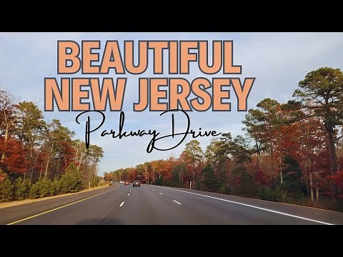 NJ Garden State Parkway at its most Beautiful 🍁Autumn Colors New Jersey GSP